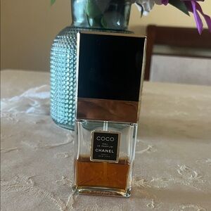 VINTAGE CHANEL Coco Eau de Parfum - Gold and Black Elegance 1.7 fl oz